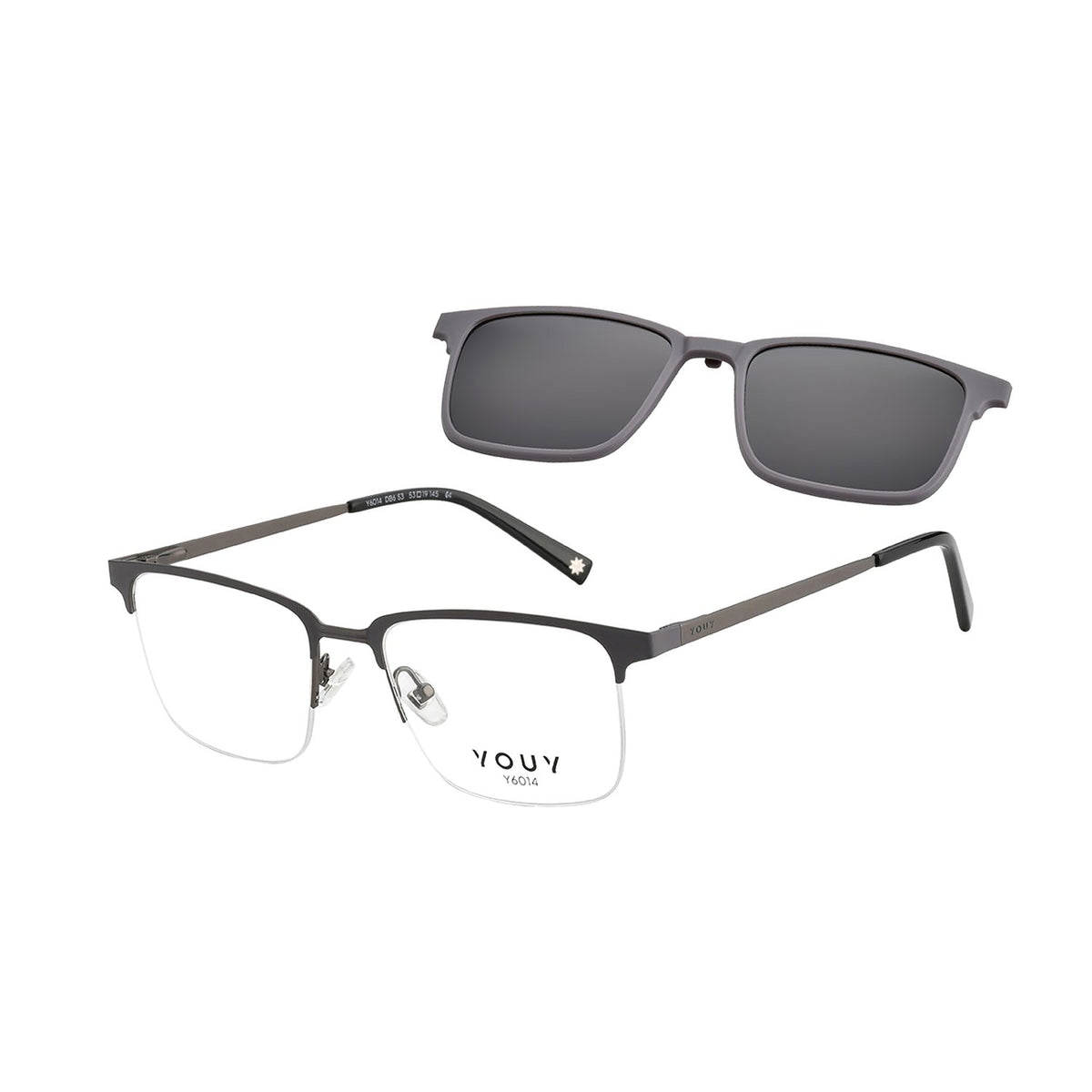 Armação de Grau Clip-On Youy Y6014