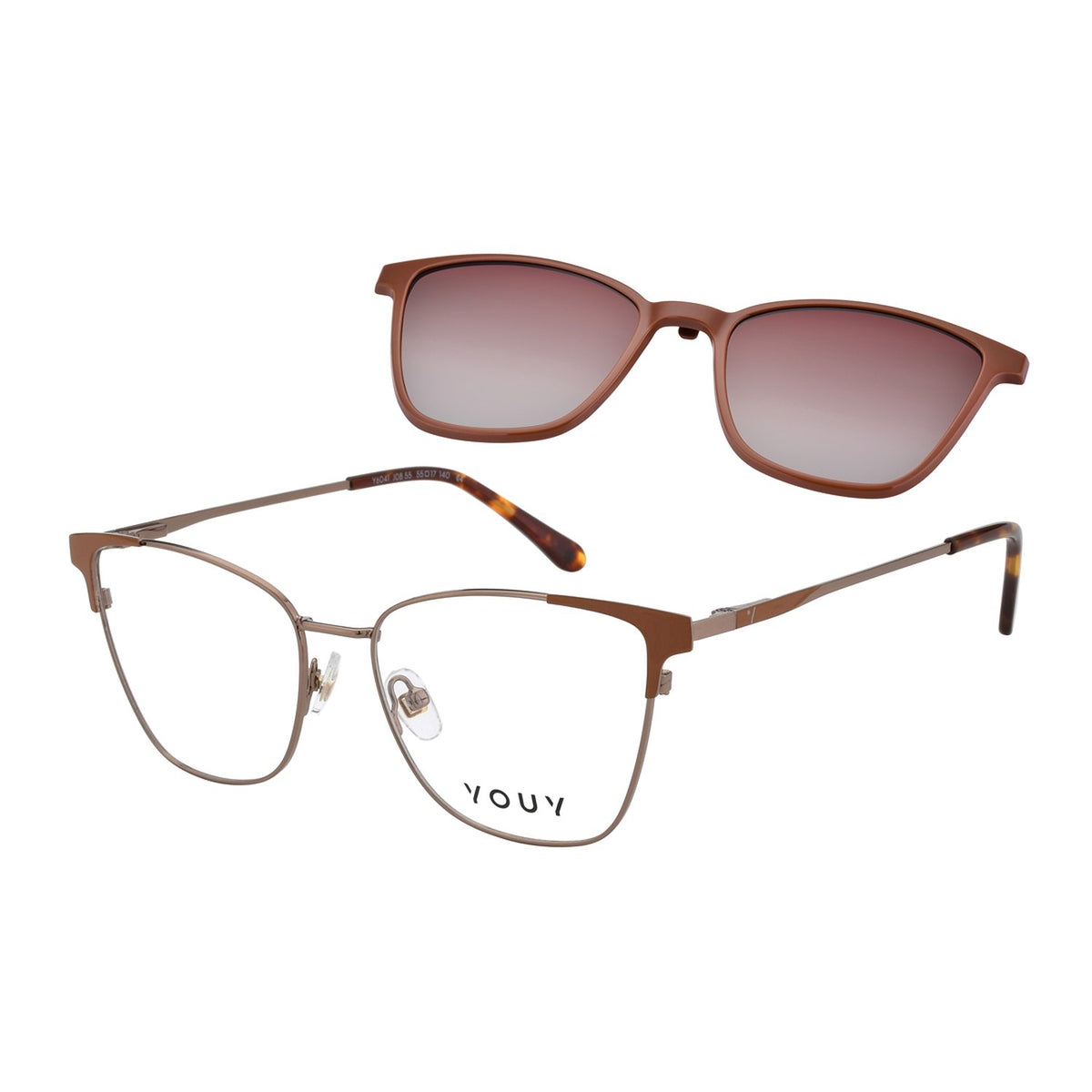 Armação de Grau Clip-On Youy Y6041
