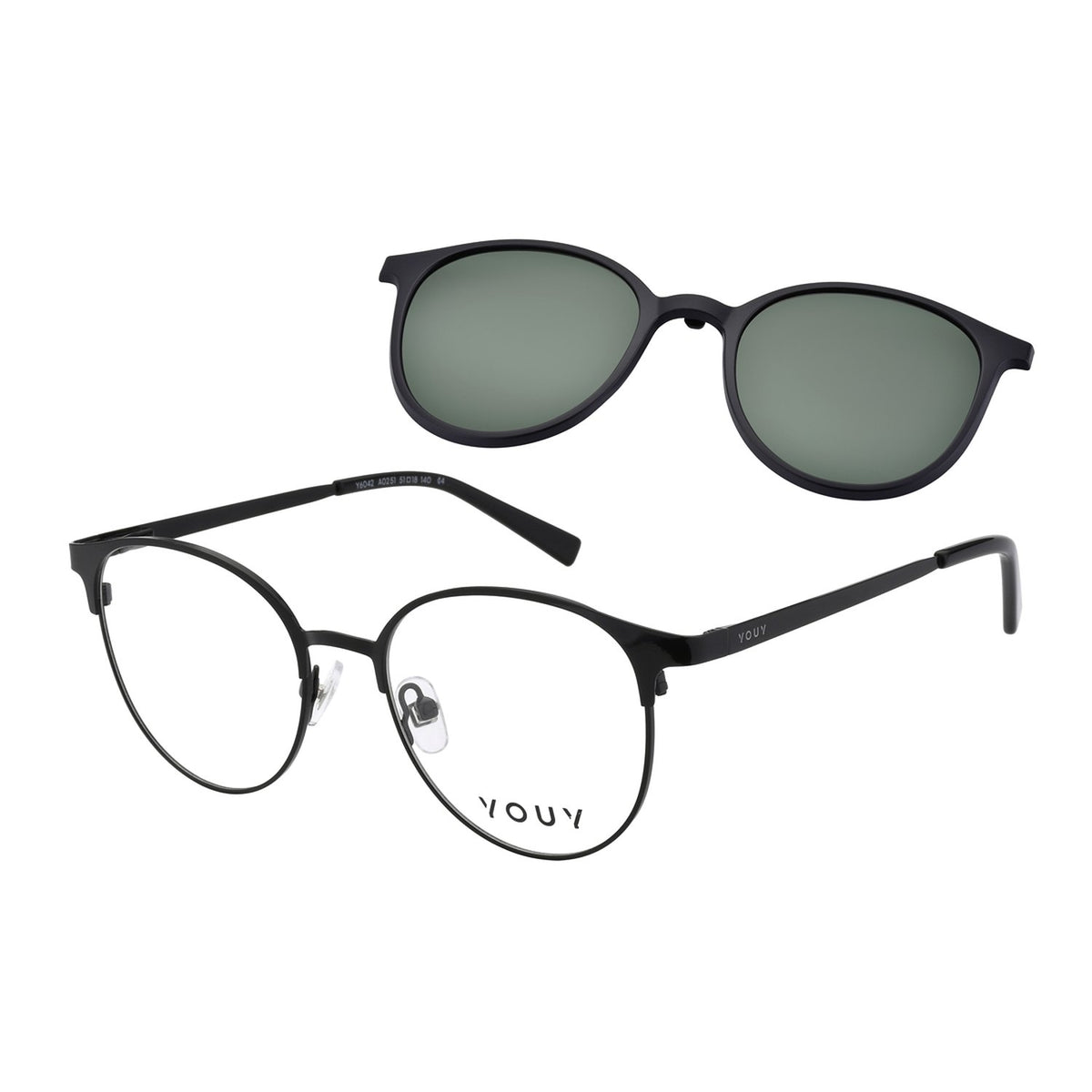 Armação de Grau Clip-On Youy Y6042