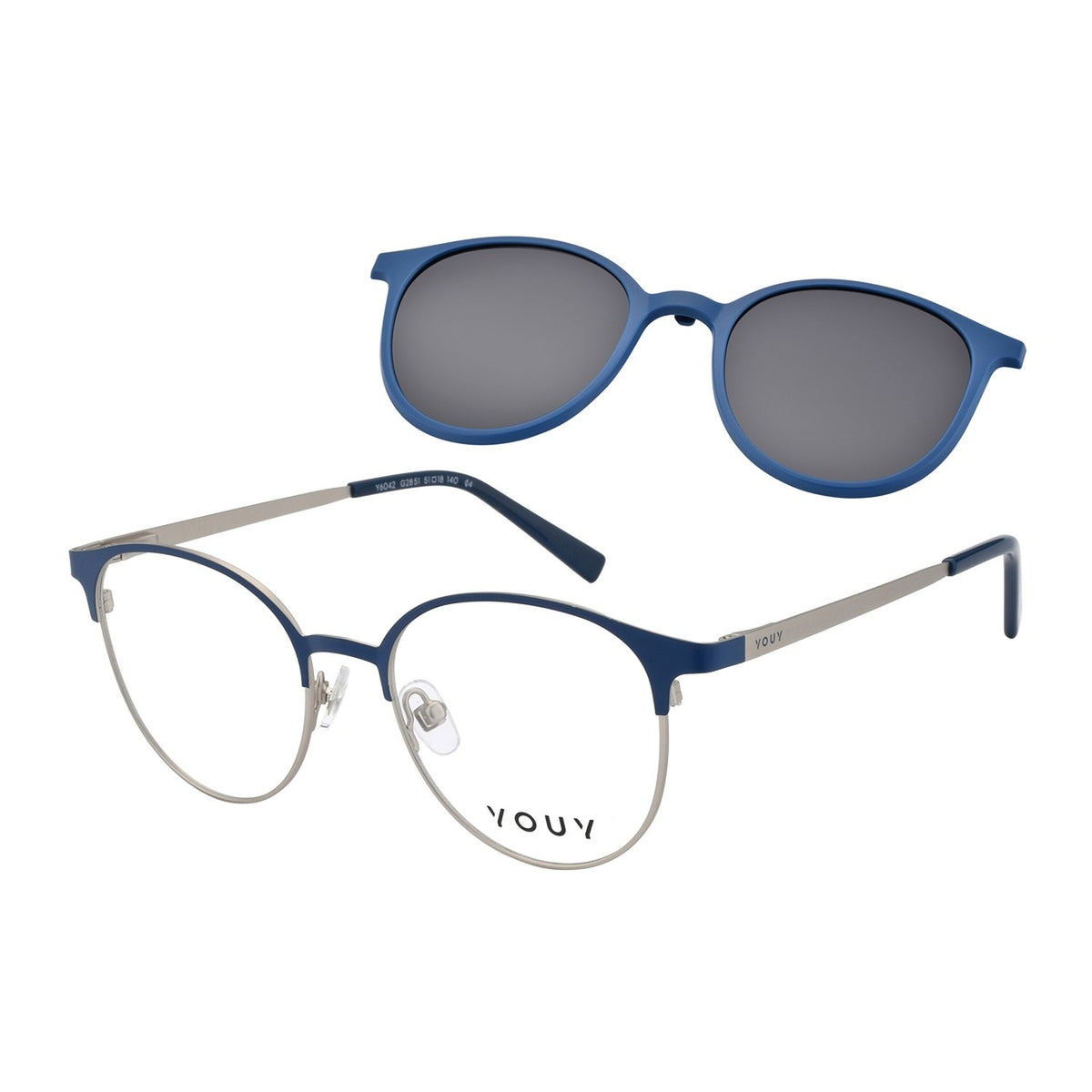 Armação de Grau Clip-On Youy Y6042