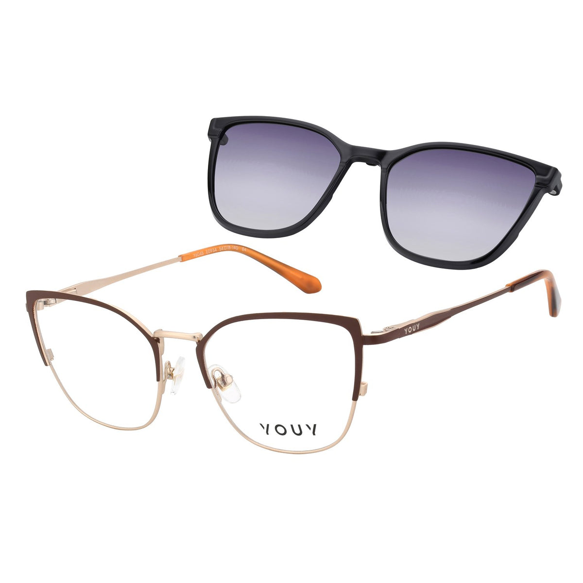 Armação de Grau Clip-On Youy Y6045