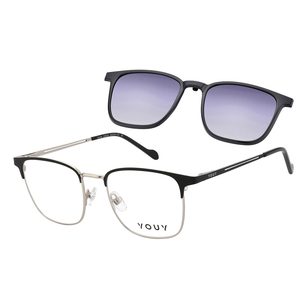 Armação de Grau Clip-On Youy Y6046